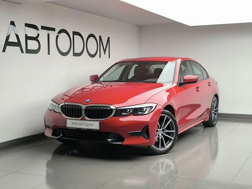 BMW 3 серии VII поколение (G20/G21/G28) 318 2.0 AT (156 л.с.) Sport Line Edition 21 Красный 2021 с пробегом 8 579 км