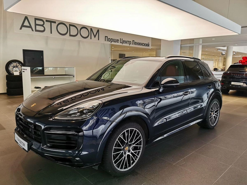 Автомобиль Porsche Cayenne III поколение 3.0 AT 4WD (340 л.с.) Base Синий 2019 с пробегом 104 600 км