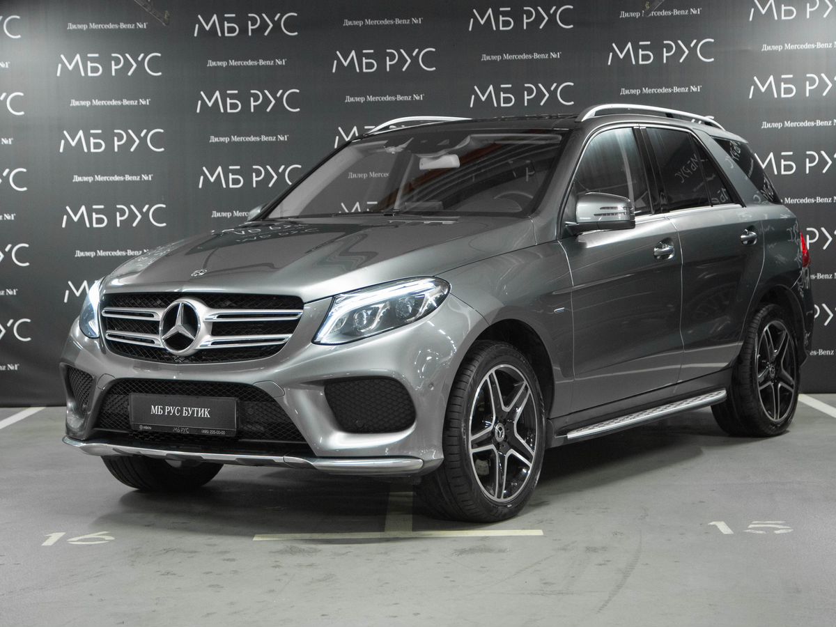 Mercedes-Benz GLE I поколение (W166) 350 3.0d AT 4Matic (249 л.с.) Grand Edition Серый 2018 с пробегом 120 000 км