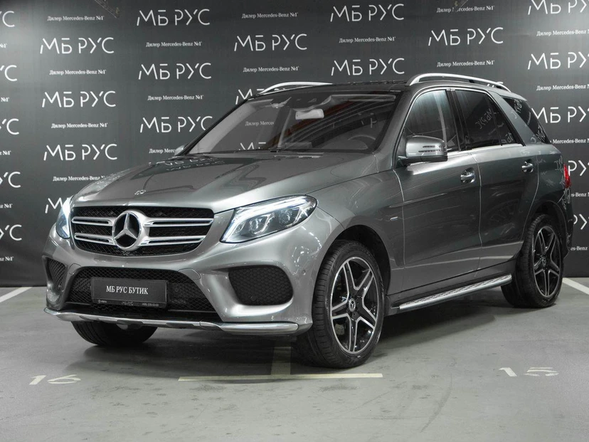 Mercedes-Benz GLE I поколение (W166) 350 3.0d AT 4Matic (249 л.с.) Grand Edition Серый 2018 с пробегом 120 000 км