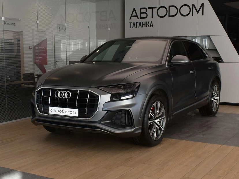 Автомобиль Audi Q8 I поколение 3.0d AT 4WD (249 л.с.) Sport Серый 2022 с пробегом 32 193 км