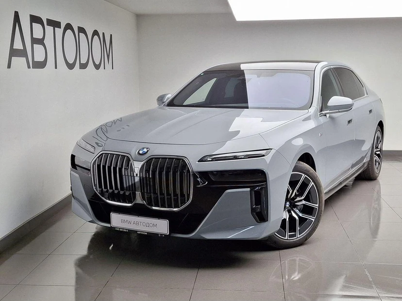 BMW 7 серии VII поколение (G70) 3.0d AT 4WD (286 л.с.) M Sport Pro Серый 2025 с пробегом 12 579 км