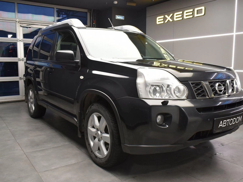 Автомобиль Nissan X-Trail II поколение (T31) 2.5 CVT 4WD (169 л.с.) SiV Чёрный 2010 с пробегом 256 298 км