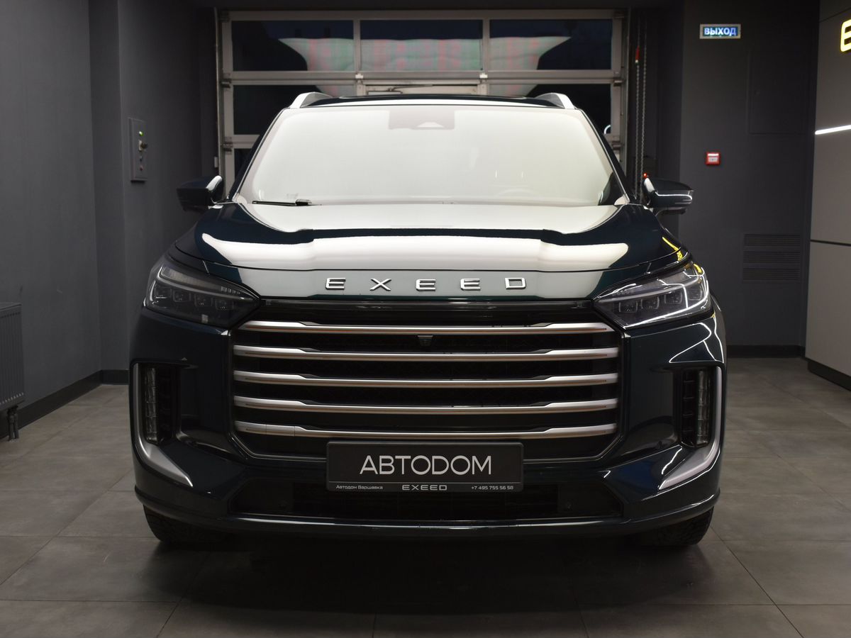 Автомобиль EXEED VX I [рестайлинг] 2.0 AT 4WD (249 л.с.) President (7 мест) Зелёный 2024 с пробегом 59 618 км