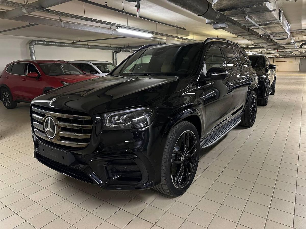 Автомобиль Mercedes-Benz GLS II (X167) [рестайлинг] 450 3.0d AT 4Matic (367 л.с.) Base Чёрный 2025 
