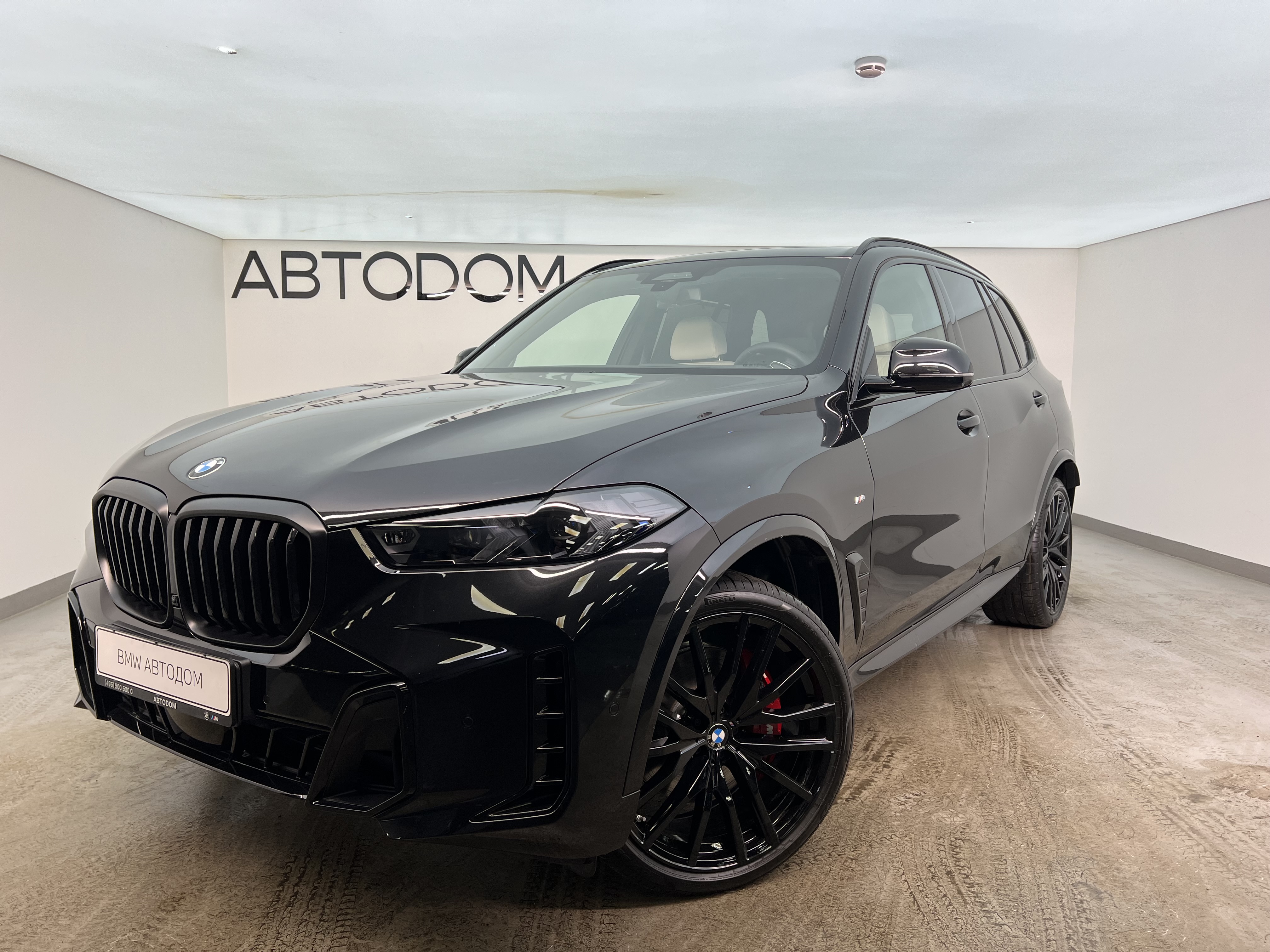Автомобиль BMW X5 IV (G05) [рестайлинг] 3.0d AT 4WD (340 л.с.) Base Чёрный 2025 