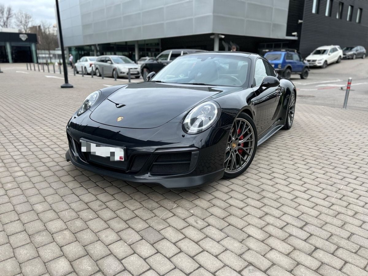 Porsche 911 VII (991) [рестайлинг] Carrera 4S 3.0 AMT 4WD (420 л.с.) Carrera 4S Чёрный 2017 с пробегом 64 127 км