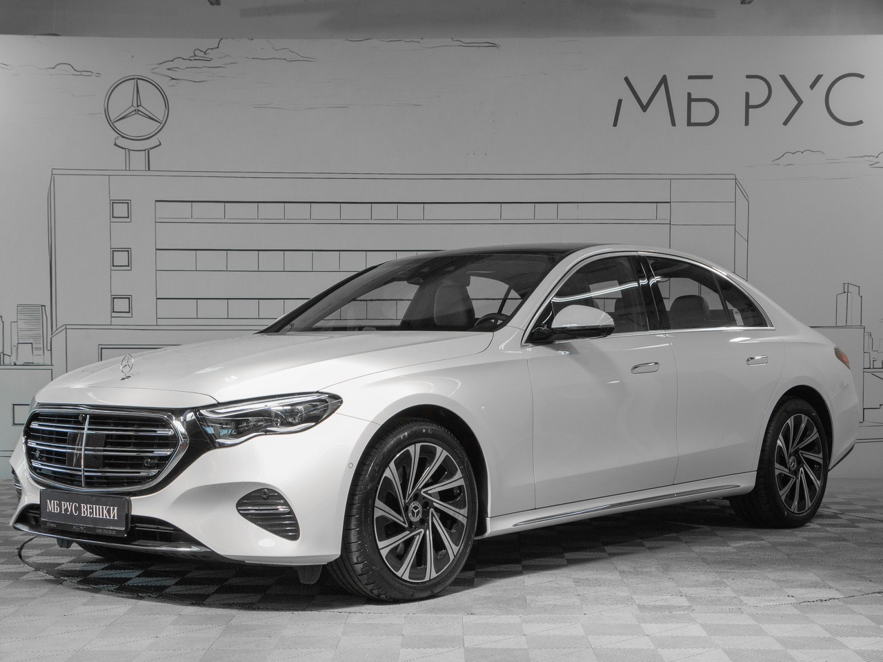 Mercedes-Benz E-Класс VI поколение (W214/S214) 2.0 AT 4Matic (258 л.с.) Exclusive Белый 2025 