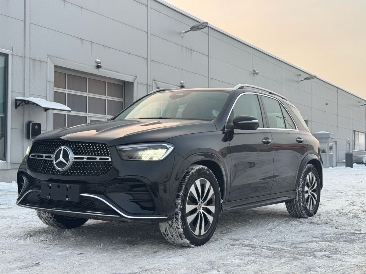 Автомобиль Mercedes-Benz GLE II (V167) [рестайлинг] 2.0 AT 4Matic (258 л.с.) Base Чёрный 2025 с пробегом 20 км