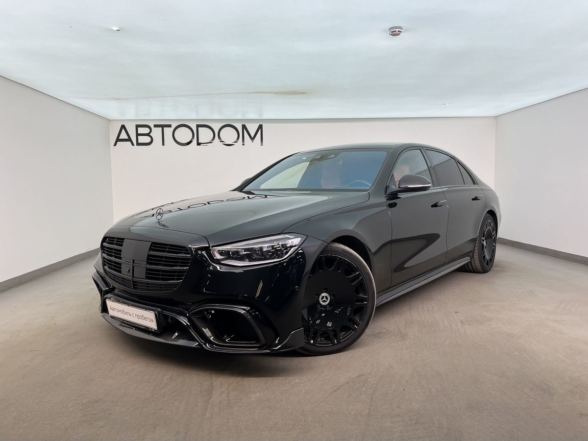 Mercedes-Benz S-Класс VII поколение (W223) 450 3.0 AT 4Matic (367 л.с.) Luxury Чёрный 2021 с пробегом 55 400 км