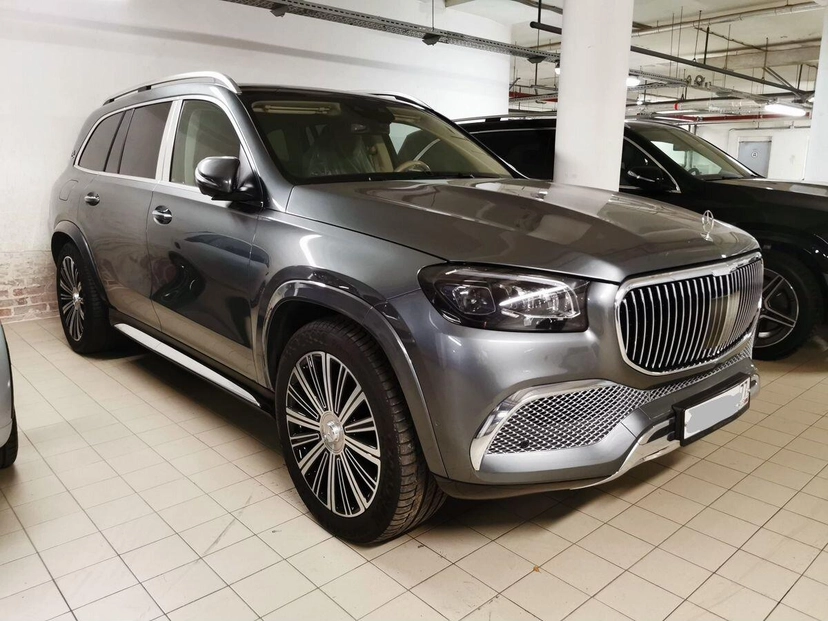 Автомобиль Mercedes-Benz Maybach GLS I поколение 600 4.0 AT 4Matic (558 л.с.) Base Серый 2021 с пробегом 8 220 км