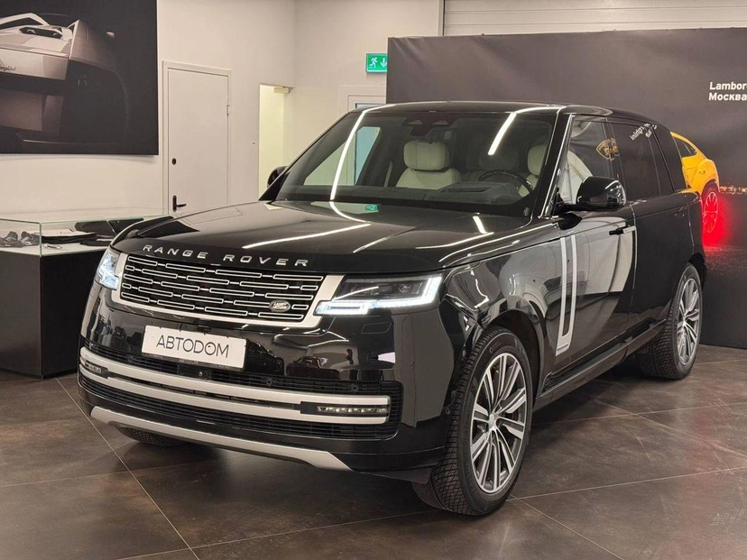 Автомобиль Land Rover Range Rover V поколение 4.4 AT 4WD (530 л.с.) Autobiography Чёрный 2024 с пробегом 8 956 км