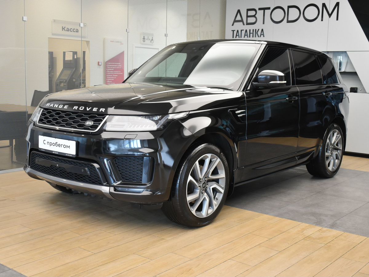 Land Rover Range Rover Sport II [рестайлинг] 3.0d AT 4WD (249 л.с.) HSE Чёрный 2018 с пробегом 126 800 км