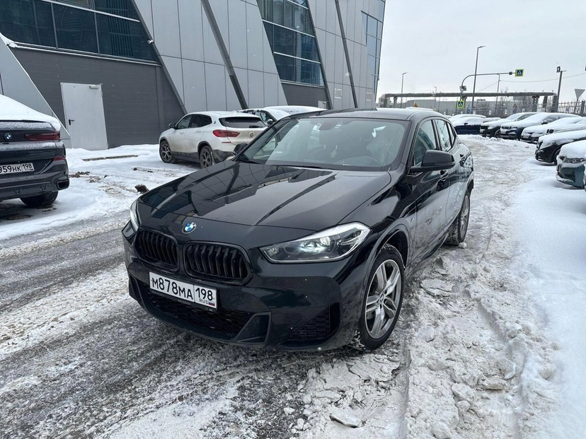 Автомобиль BMW X2 I поколение (F39) 2.0d AT 4WD (150 л.с.) M Sport Чёрный 2022 с пробегом 84 156 км