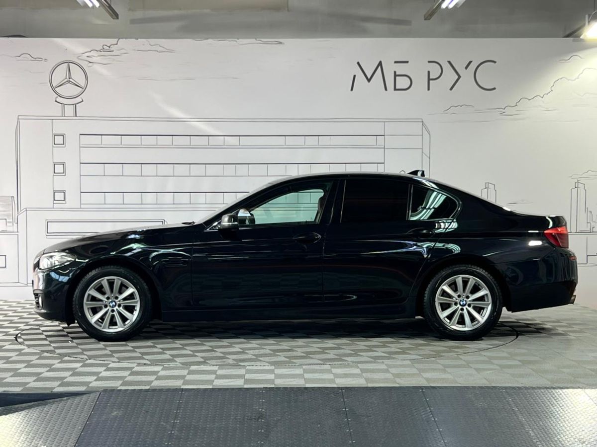 Автомобиль BMW 5 серии VI (F07/F10/F11) [рестайлинг] 520 2.0 AT (184 л.с.) Base Чёрный 2013 с пробегом 213 046 км