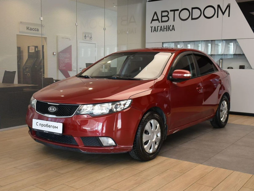 Kia Cerato II поколение 1.6 4AT (126 л.с.) Base Красный 2009 с пробегом 164 230 км