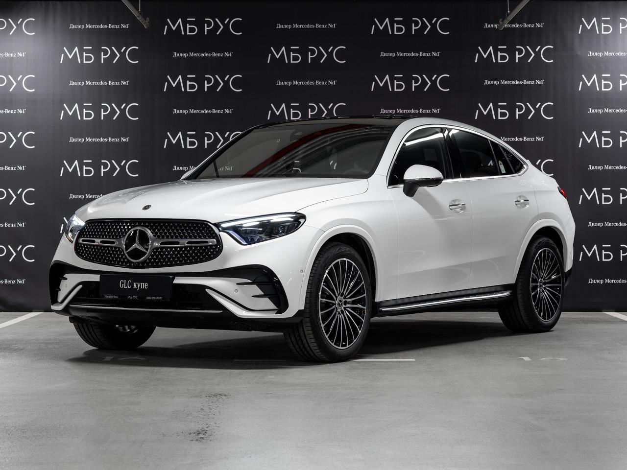 Автомобиль Mercedes-Benz GLC coupe II поколение (C254) 2.0 AT 4Matic (258 л.с.) Base Белый 2025 