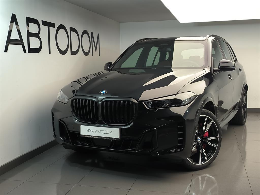 Автомобиль BMW X5 IV (G05) [рестайлинг] 3.0 AT 4WD (381 л.с.) Base Чёрный 2025 