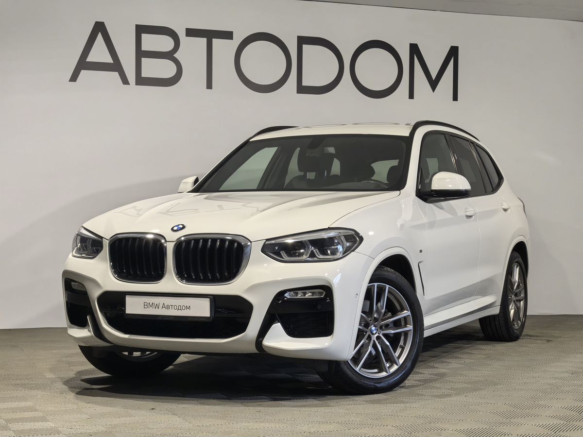 BMW X3 III поколение (G01) 2.0d AT 4WD (190 л.с.) M Sport Белый 2019 с пробегом 68 399 км