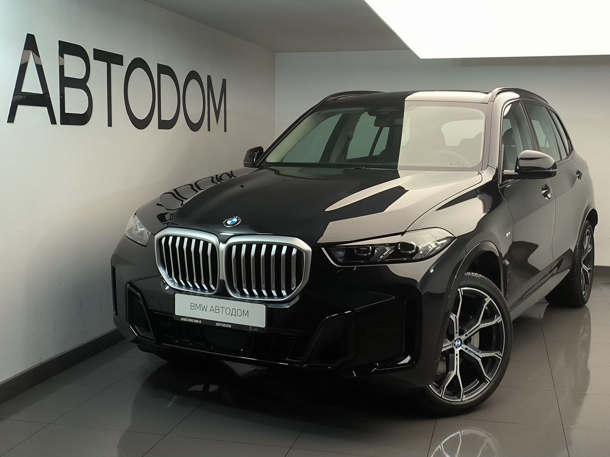 BMW X5 IV (G05) [рестайлинг] 2.0 AT 4WD (258 л.с.) M Sport Чёрный 2025 