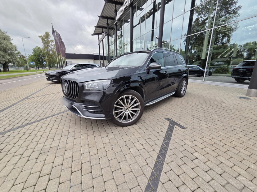 Автомобиль Mercedes-Benz GLS II поколение (X167) 400 2.9d AT 4Matic (330 л.с.) Luxury Чёрный 2020 с пробегом 142 790 км