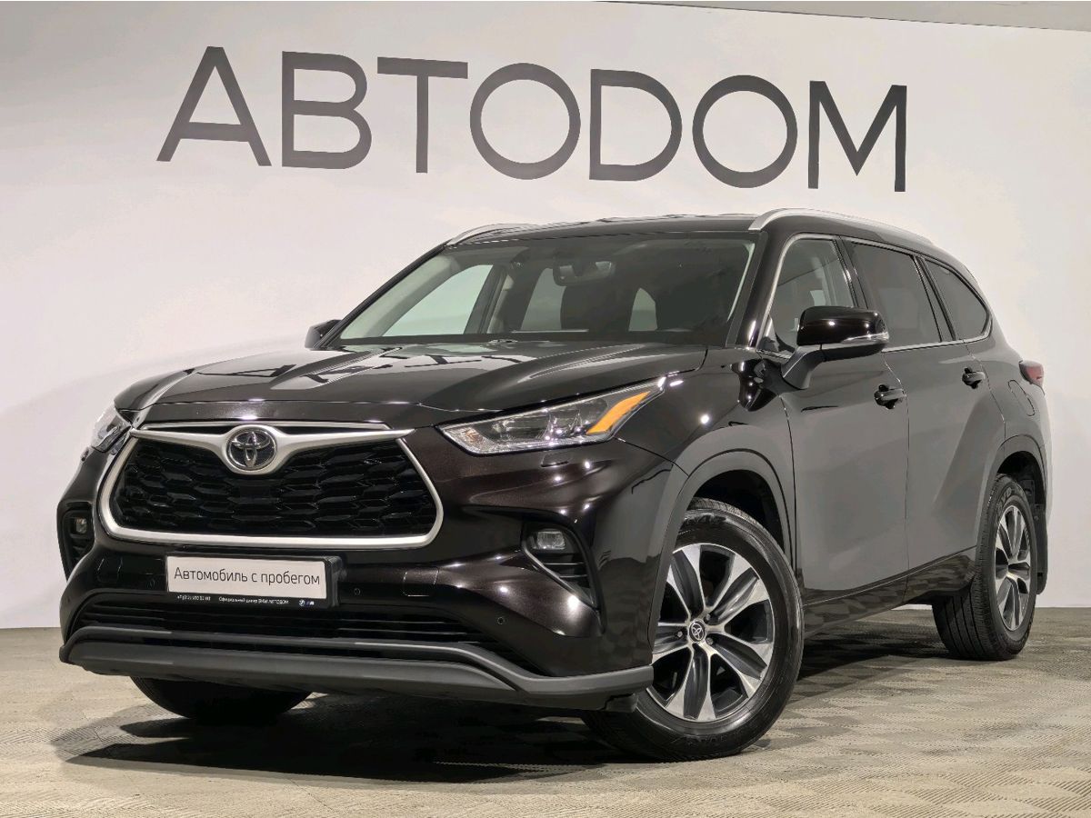 Toyota Highlander IV поколение 3.5 AT 4WD (249 л.с.) Prestige Коричневый 2021 с пробегом 89 573 км