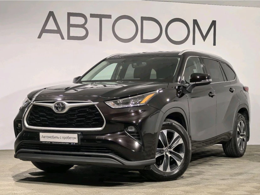Toyota Highlander IV поколение 3.5 AT 4WD (249 л.с.) Prestige Коричневый 2021 с пробегом 89 573 км