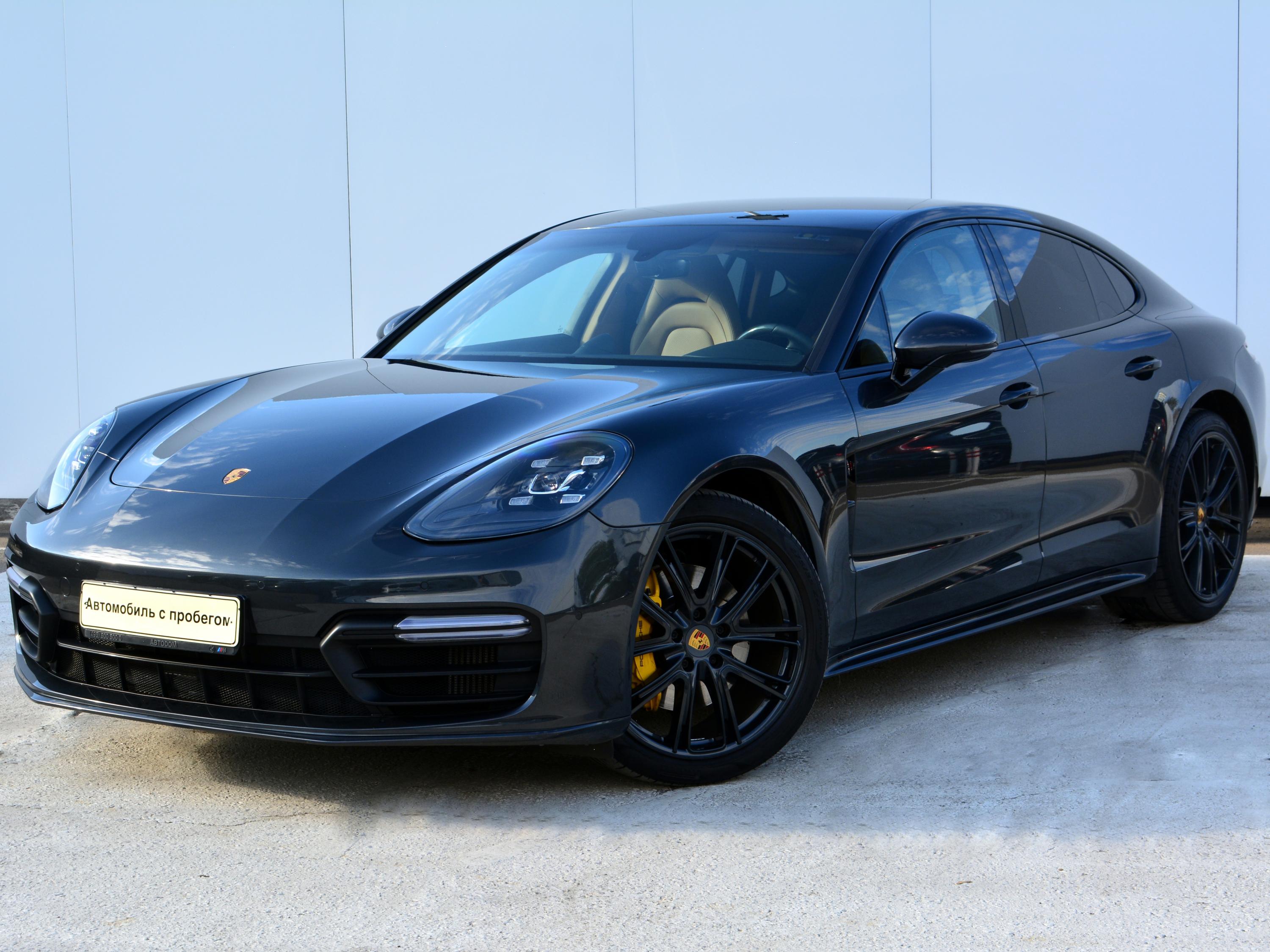 Автомобиль Porsche Panamera II поколение 4S 2.9 AMT 4WD (440 л.с.) Base Серый 2018 с пробегом 24390 км