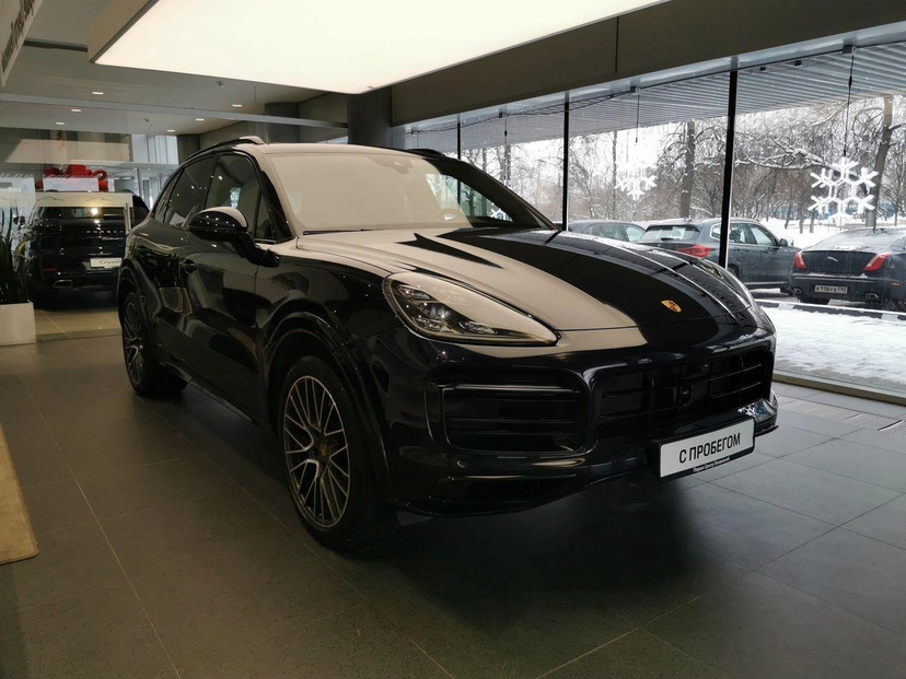 Автомобиль Porsche Cayenne III поколение 3.0 AT 4WD (340 л.с.) Base Синий 2019 с пробегом 104 600 км