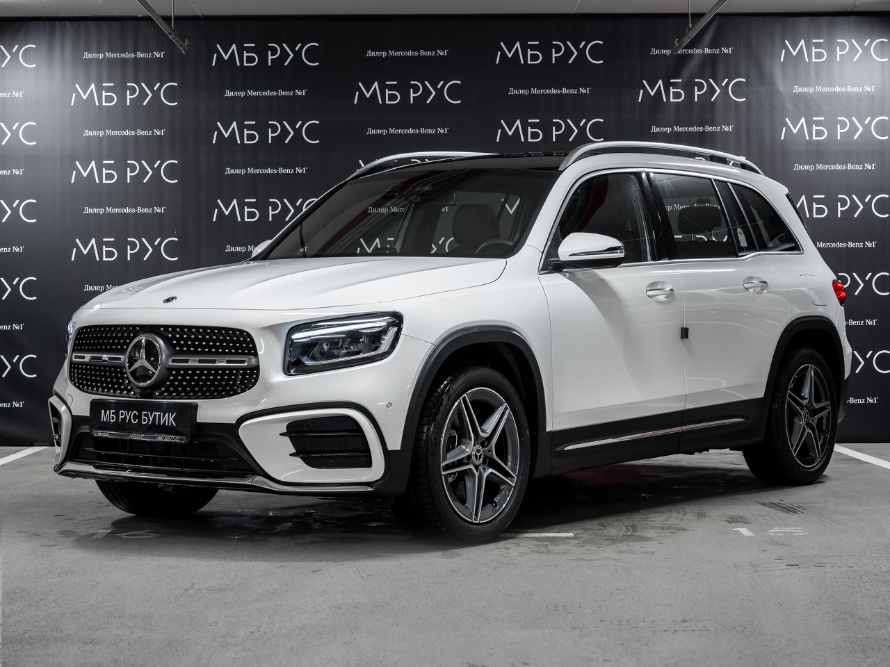 Автомобиль Mercedes-Benz GLB I (X247) [рестайлинг] 250 2.0 AMT 4Matic (224 л.с.) Base Белый 2025 