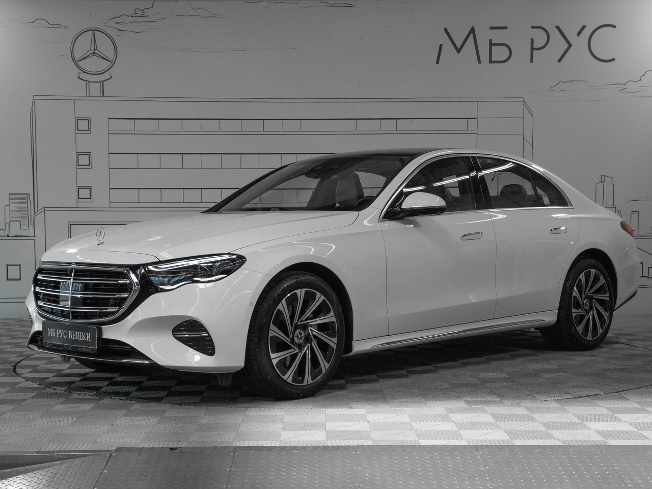 Mercedes-Benz E-Класс VI поколение (W214/S214) 2.0 AT 4Matic (258 л.с.) Exclusive Белый 2026 