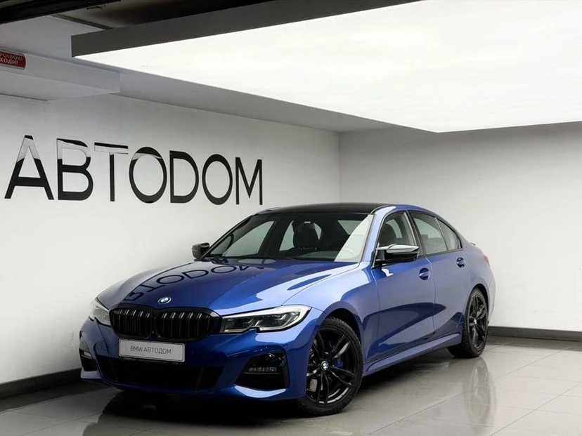 BMW 3 серии VII поколение (G20/G21/G28) 330 3.0d AT 4WD (265 л.с.) M Special Синий 2020 с пробегом 90 487 км