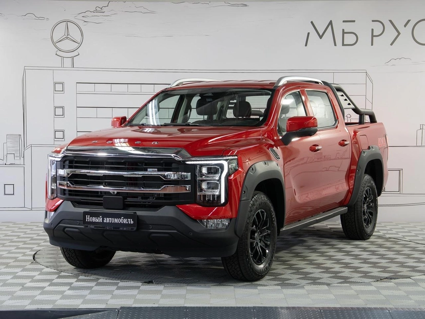 Автомобиль Foton Tunland V7 I поколение 2.0d AT 4WD (159 л.с.) Extreme Красный 2025