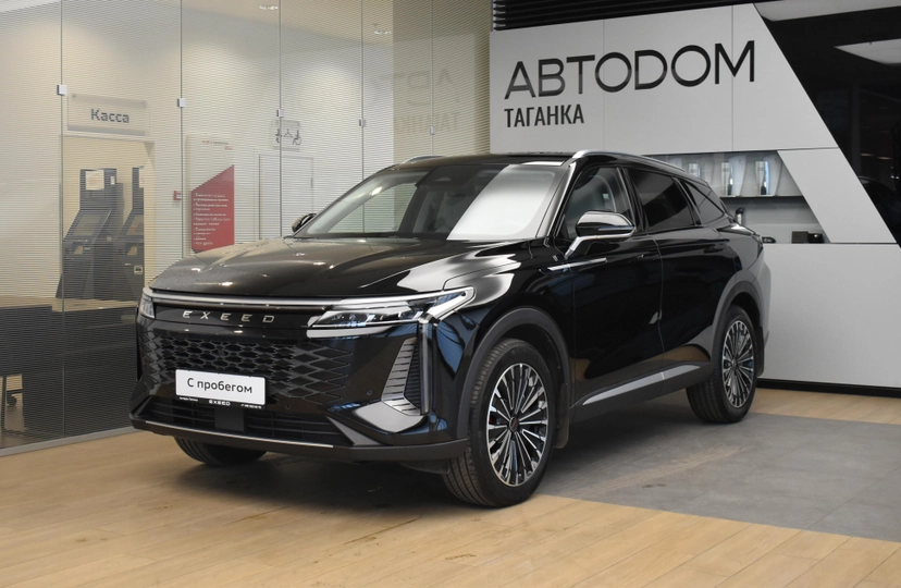 Автомобиль EXEED RX I поколение 2.0 AT 4WD (249 л.с.) Premium Чёрный 2024 с пробегом 3 373 км