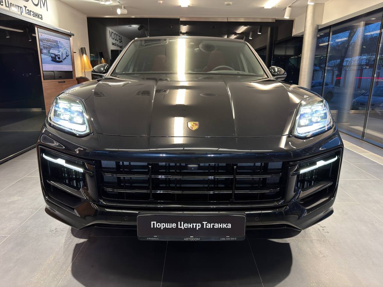 Автомобиль Porsche Cayenne III [рестайлинг] 3.0hyb AT 4WD (470 л.с.) E-Hybrid Coupé Чёрный 2025 