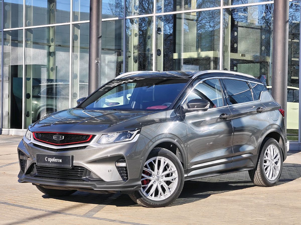 Автомобиль Geely Coolray I поколение 1.5 AMT (150 л.с.) Flagship Sport Серый 2023 с пробегом 26 092 км