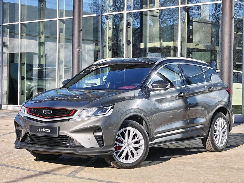 Автомобиль Geely Coolray I поколение 1.5 AMT (150 л.с.) Flagship Sport Серый 2023 с пробегом 26 092 км