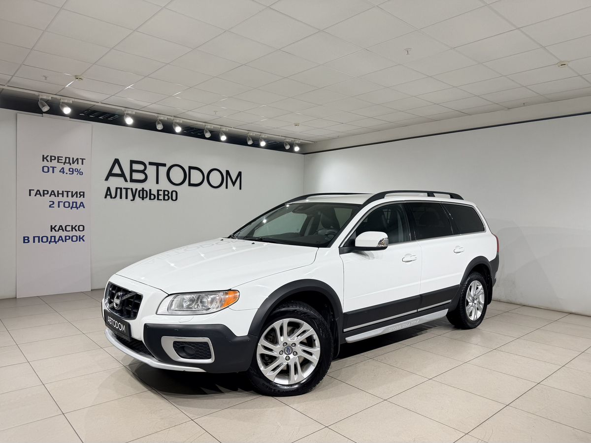Volvo XC70 II поколение 2.4d AT 4WD (163 л.с.) Summum Белый 2013 с пробегом 212 252 км