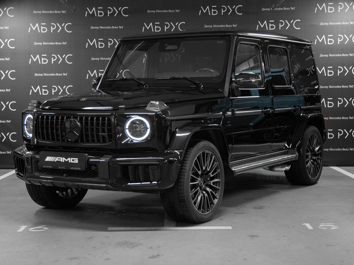 Mercedes-Benz G-Класс AMG II (W463) [рестайлинг] G 63 4.0 AT 4Matic (585 л.с.) AMG G 63 Чёрный 2025 с пробегом 164 км