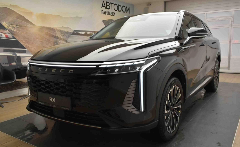 Автомобиль EXEED RX I поколение 2.0 AMT 4WD (249 л.с.) Platinum Чёрный 2023