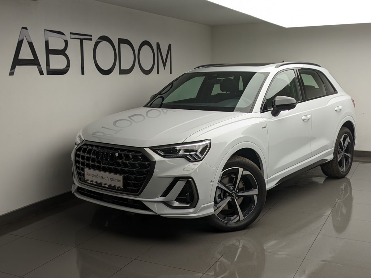 Audi Q3 II поколение (F3) 2.0 AMT 4WD (220 л.с.) Fashionable dynamic Белый 2026 