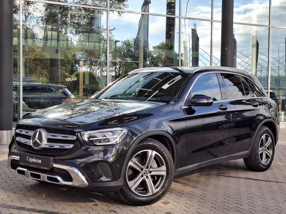 Mercedes-Benz GLC I (X253) [рестайлинг] 200 2.0 AT 4Matic (197 л.с.) Premium Чёрный 2020 с пробегом 62 120 км