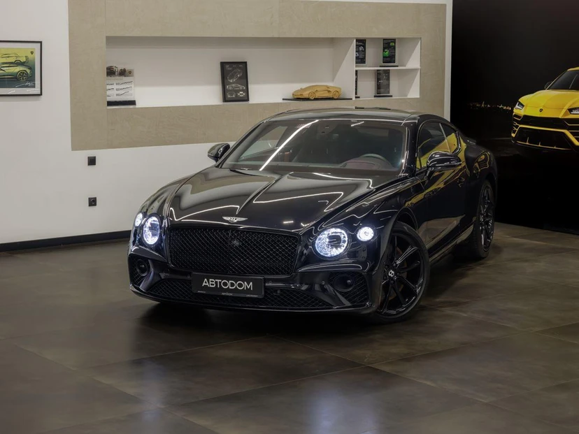 Bentley Continental GT III поколение 4.0 AMT 4WD (550 л.с.) Mulliner Чёрный 2021 с пробегом 23 385 км