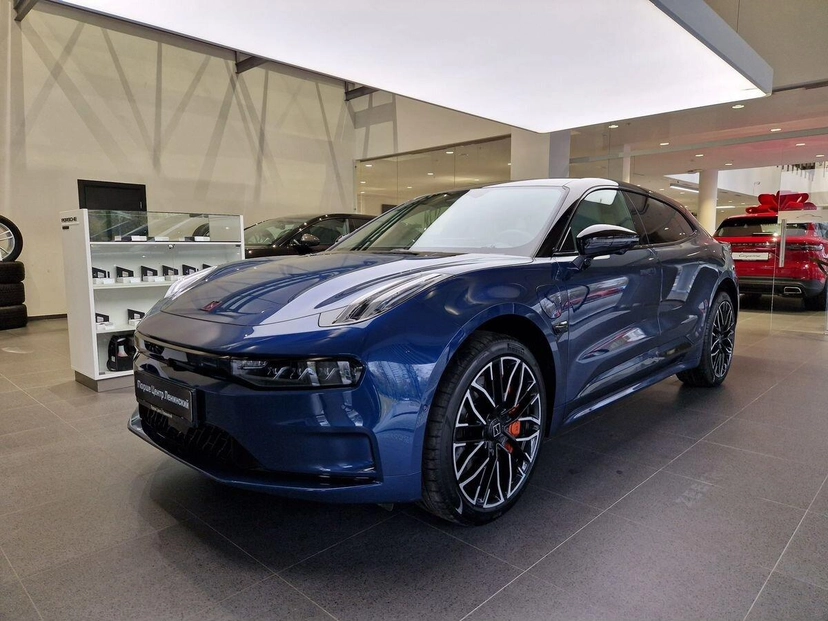 Автомобиль ZEEKR 001 I поколение 100 kWh Electro AT 4WD (400 кВт) You Синий 2023 с пробегом 15 км