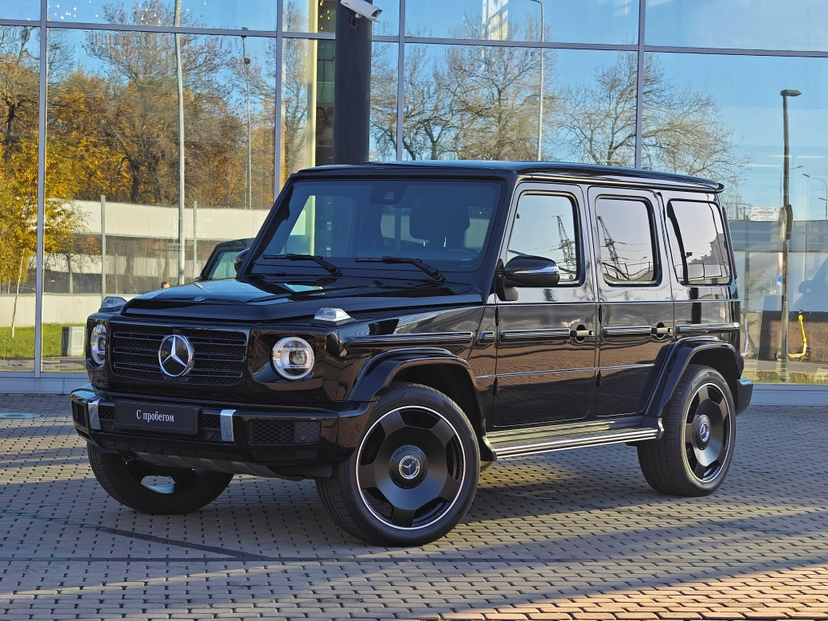 Автомобиль Mercedes-Benz G-Класс III поколение (W463) 400 2.9d AT 4Matic (330 л.с.) STRONGER THAN TIME Edition Чёрный 2023 с пробегом 30 600 км