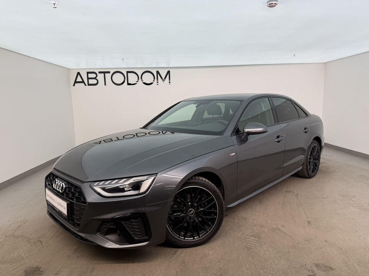 Автомобиль Audi A4 V (B9) [рестайлинг] 2.0 AMT (150 л.с.) Sport Серый 2021 с пробегом 58 000 км