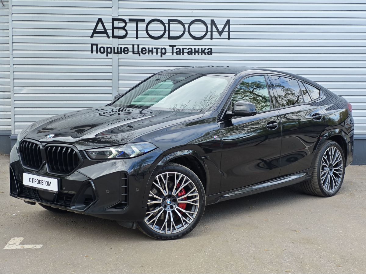 BMW X6 III (G06) [рестайлинг] 3.0d AT 4WD (286 л.с.) M Sport Чёрный 2023 с пробегом 59 710 км