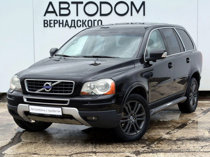Автомобиль Volvo XC90 I [рестайлинг] 3.2 AT 4WD (5 мест) (238 л.с.) Base Чёрный 2008 с пробегом 227 000 км