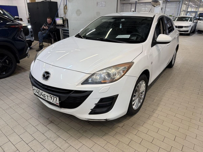Автомобиль Mazda 3 II поколение (BL) 1.6 AT (105 л.с.) Direct Plus Белый 2010 с пробегом 359 564 км
