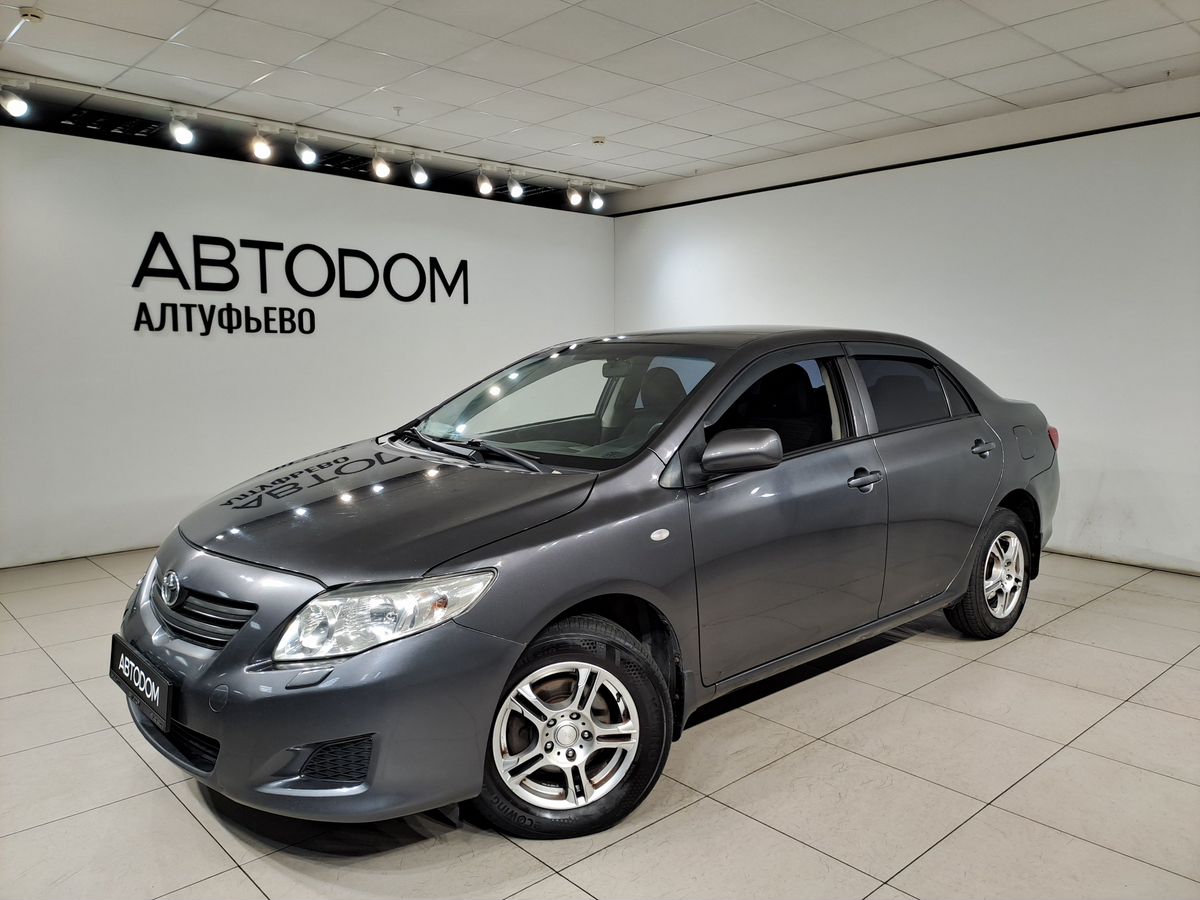 Toyota Corolla X поколение (E140/E150) 1.4 MT (97 л.с.) Комфорт Серый 2007 с пробегом 231 590 км